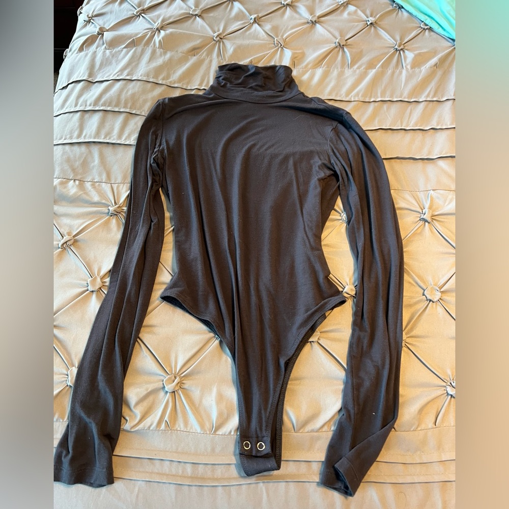 Navy body suit
